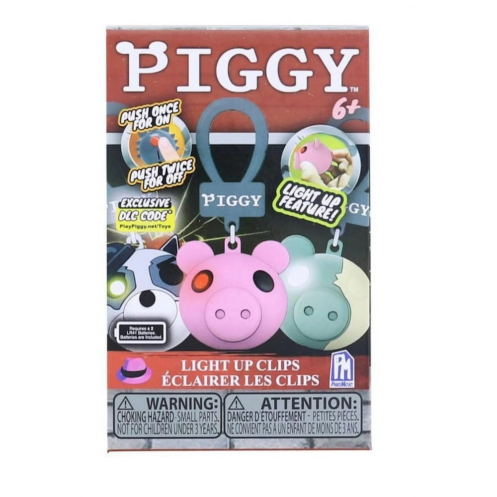 Piggy Blind Box Light Up Mystery Figure Clip | One Random